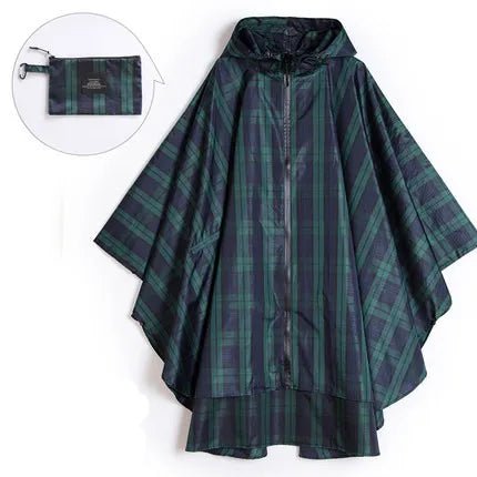 Waterdichte poncho regenjas - Tentcover - Voor wandelen en fietsen - Bivakshop