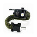 Waterdichte Survival Polsband – Paracord met LED, Kompas & Multifunctionele Tool - Bivakshop