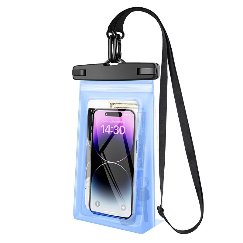 Waterdichte telefoonhoes - Met aanpasbare halsband - Voor strand en zwemmen - Bivakshop