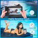 Waterdichte telefoonhoes - Met aanpasbare halsband - Voor strand en zwemmen - Bivakshop