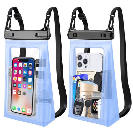 Waterdichte telefoonhoes - Met aanpasbare halsband - Voor strand en zwemmen - Bivakshop