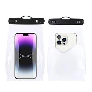 Waterdichte telefoonhoes - Met aanpasbare halsband - Voor strand en zwemmen - Bivakshop