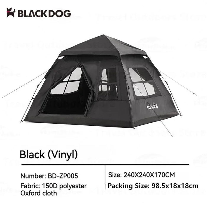 Waterdichte tent - ultralichte draagbare piramide ontwerp voor 4 - 5 personen familie camping - Bivakshop