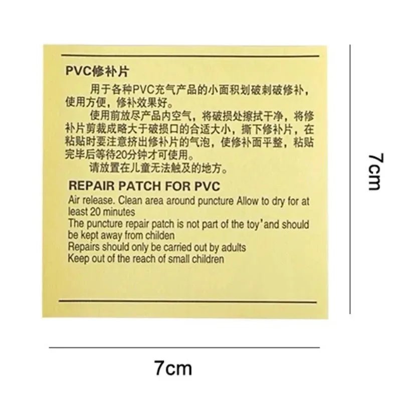 Waterdichte transparante zelfklevende nylon sticker – Reparatietape voor tenten & jassen - Bivakshop