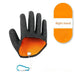 Waterdichte visvanghandschoenen – Anti - slip bescherming met magneetsluiting tegen prikken & schrammen - Bivakshop