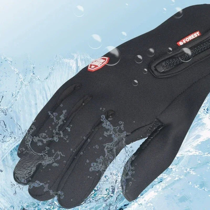 Waterdichte winterhandschoenen - Winddicht en warm - Touchscreen motor - en snowboardhandschoenen - Bivakshop