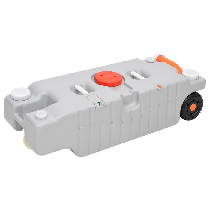 Watertank Op Wielen 75 L Grijs - Bivakshop