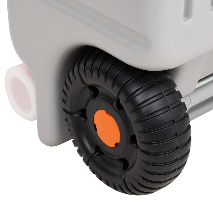 Watertank Op Wielen 75 L Grijs - Bivakshop