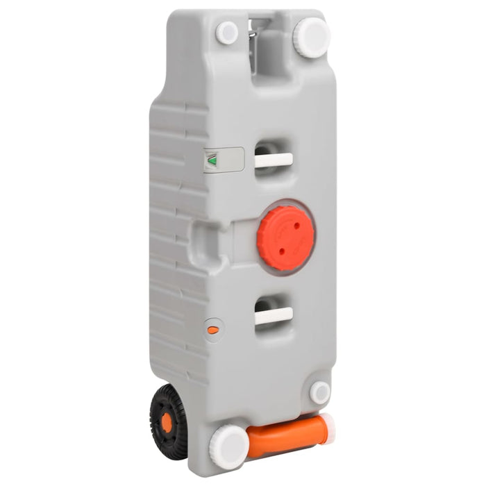 Watertank Op Wielen 75 L Grijs - Bivakshop