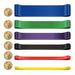 Weerstandsbanden set – Krachttraining & stretching – Voor thuis - Bivakshop