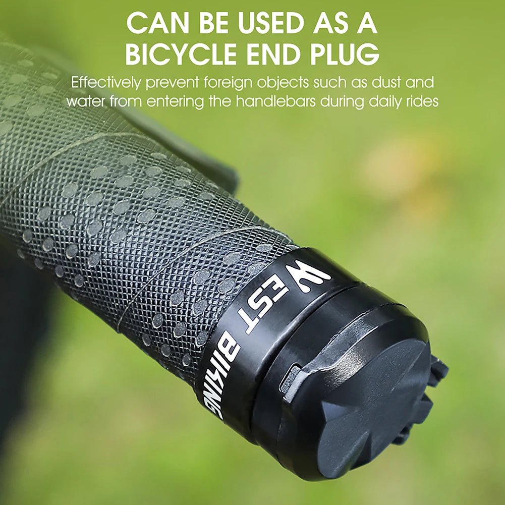 West Biking Fiets Achteruitkijkspiegel – Mini & Verstelbaar – Universeel voor MTB & Stadsfiets - Bivakshop