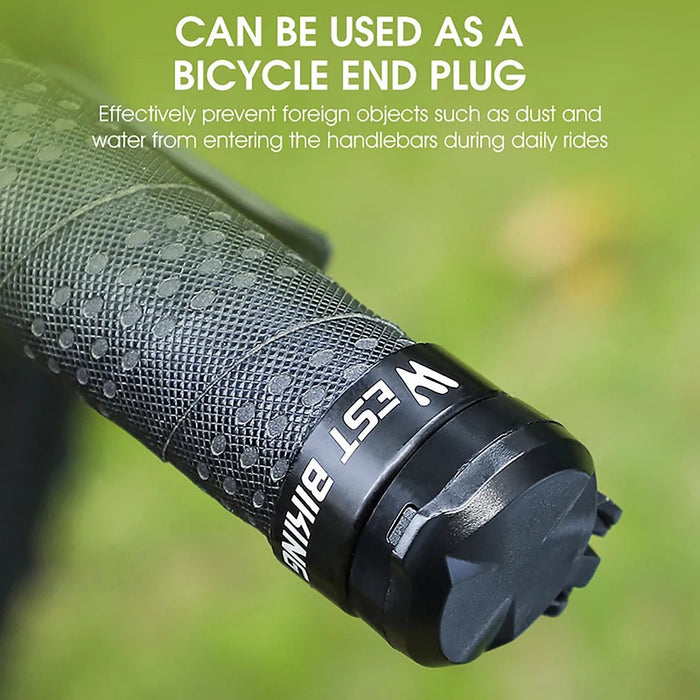 West Biking Fiets Achteruitkijkspiegel – Mini & Verstelbaar – Universeel voor MTB & Stadsfiets - Bivakshop