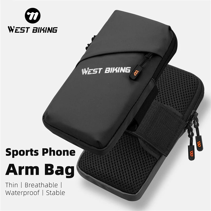 West biking hardloop telefoonarmtas - Waterdicht sportarmband - Voor joggen en fietsen - Bivakshop