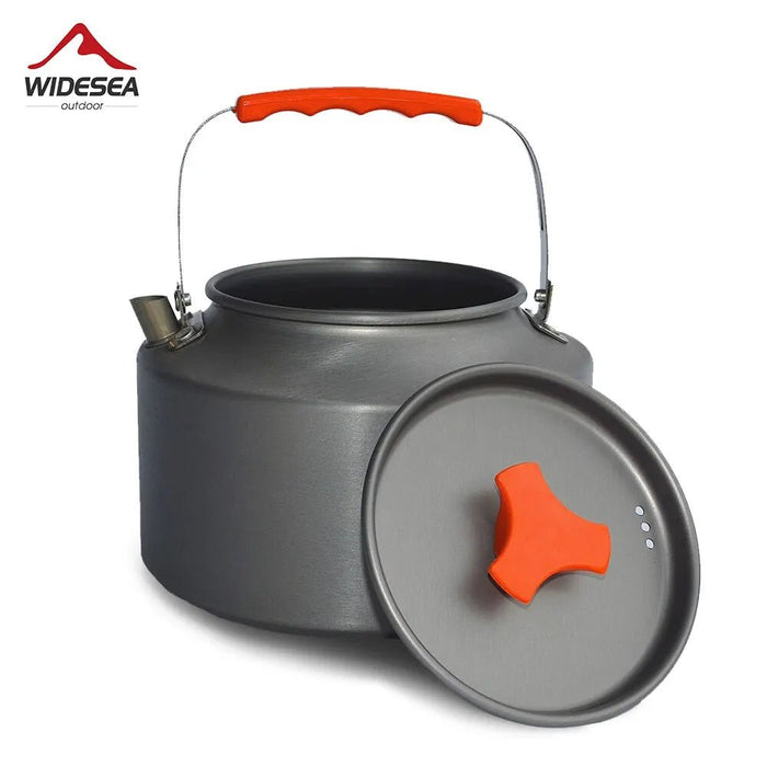 Widesea Camping Waterkoker – 1,1L/1,5L/2L – Voor Koffie, Thee & Outdoor Koken - Bivakshop