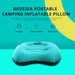 Widesea draagbaar opblaasbaar campingkussen - Lichtgewicht & compact voor outdoor reizen en kamperen - Bivakshop