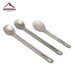 Widesea Titanium Spork – Lichtgewicht Outdoor bestek – Ideaal voor Kamperen en Hiking - Bivakshop