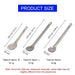 Widesea Titanium Spork – Lichtgewicht Outdoor bestek – Ideaal voor Kamperen en Hiking - Bivakshop