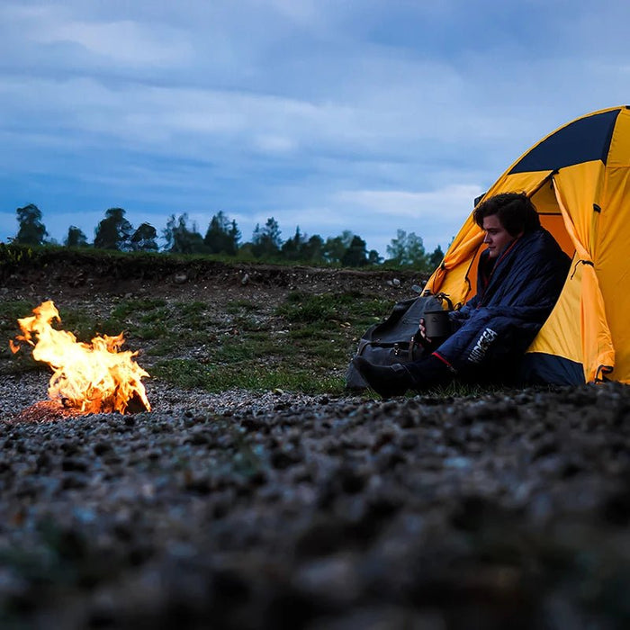 Widesea ultralichte waterdichte dons slaapzak - Comfortabel & compact voor outdooravonturen - Bivakshop