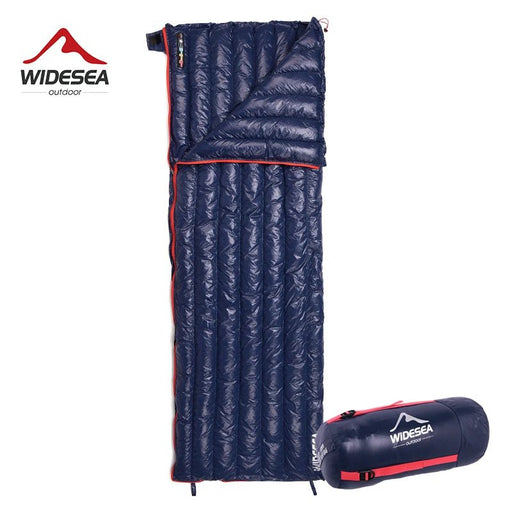 Widesea ultralichte waterdichte dons slaapzak - Comfortabel & compact voor outdooravonturen - Bivakshop