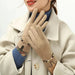 Winter vintage handschoenen - Warm en winddicht met touchscreen functionaliteit - Bivakshop