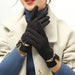 Winter vintage handschoenen - Warm en winddicht met touchscreen functionaliteit - Bivakshop