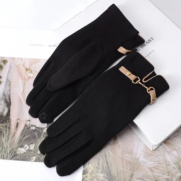 Winter vintage handschoenen - Warm en winddicht met touchscreen functionaliteit - Bivakshop