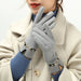 Winter vintage handschoenen - Warm en winddicht met touchscreen functionaliteit - Bivakshop