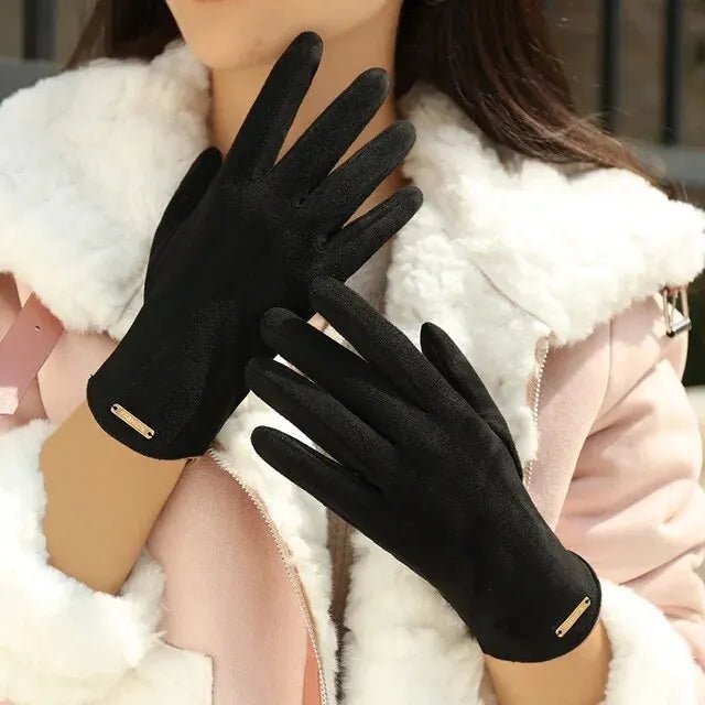 Winter vintage handschoenen - Warm en winddicht met touchscreen functionaliteit - Bivakshop