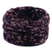 Winter warmte: dubbellaagse gebreide ring sjaal - Bivakshop