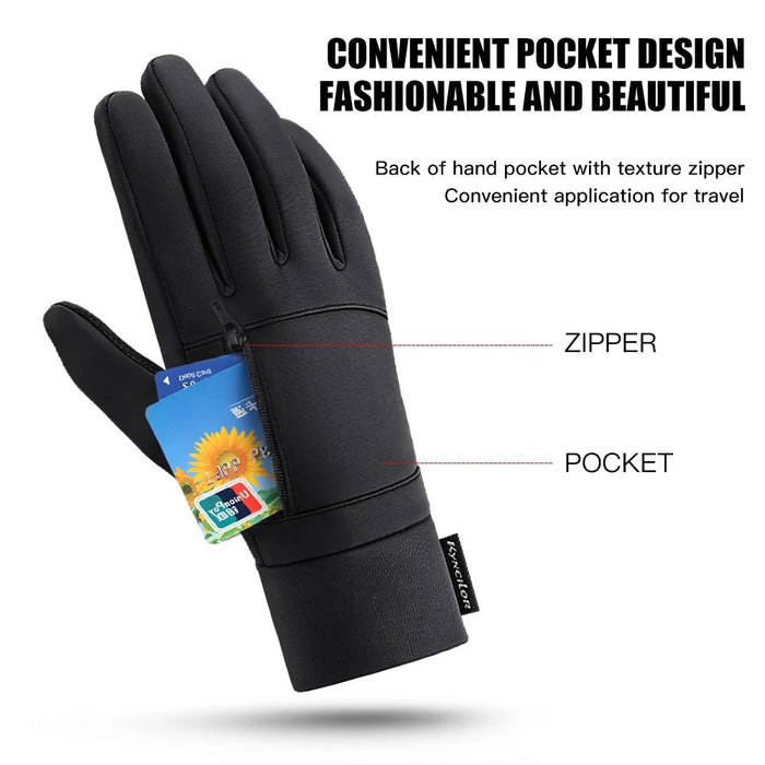 Winterhandschoenen – Touchscreen, waterdicht & winddicht – Warme sporthandschoenen voor fietsen en outdoor - Bivakshop