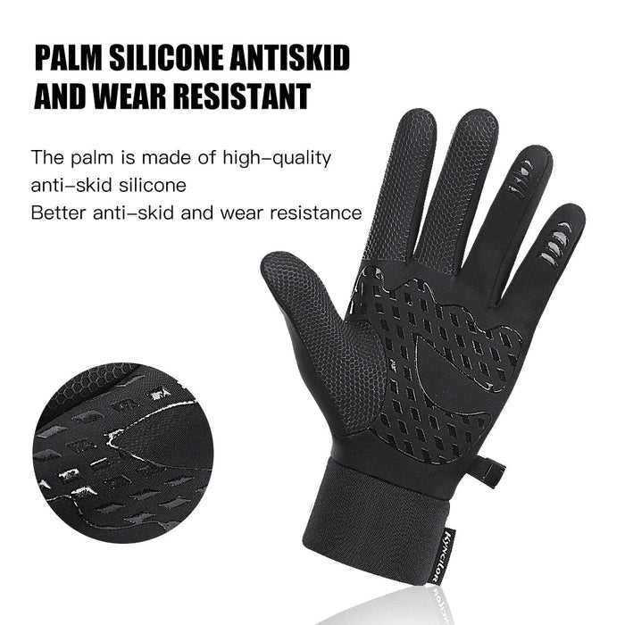 Winterhandschoenen – Touchscreen, waterdicht & winddicht – Warme sporthandschoenen voor fietsen en outdoor - Bivakshop