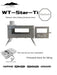 WT Star Ti Titanium Alloy Folding Firewood Stove Hiking Camping Heating Stove - Bivakshop