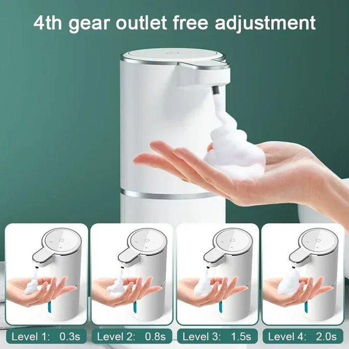Xiaomi automatic soap dispenser liquid foam touchless soap dispenser 380ML USB rechargeable 4 level adjustable hand sanitizer - Bivakshop