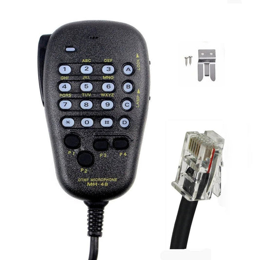 Yaesu mh - 48 dtmf luidspreker microfoon - Voor ft - 8800r, ft - 8900r, ft - 7900r - Bivakshop