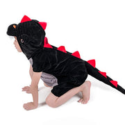 Zacht Kind Dinosaurus Kigurumi Kostuum – Pluche Dino Onesie voor Jongens & Meisjes – Carnaval & Verkleedpak - Bivakshop