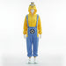 Zachte Gele Pocket Monster Onesie voor Kinderen – Pluche Kigurumi Jumpsuit – Warm Carnavalspak & Pyjama - Bivakshop