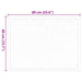 Zachte Teddy Deurmat – 60 x 40 cm – Teddy Stof Entree Mat – Antislip & Comfort - Bivakshop