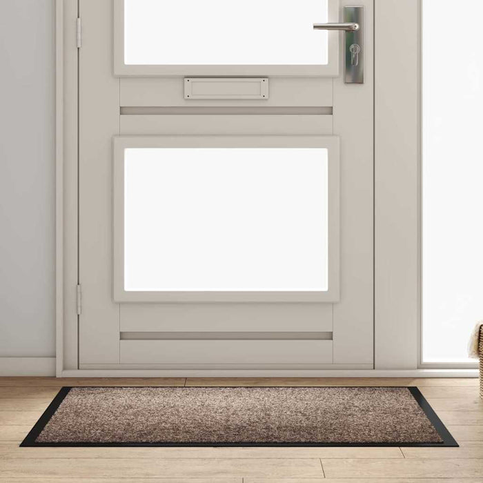 Zachte Teddy Deurmat – 60 x 40 cm – Teddy Stof Entree Mat – Antislip & Comfort - Bivakshop