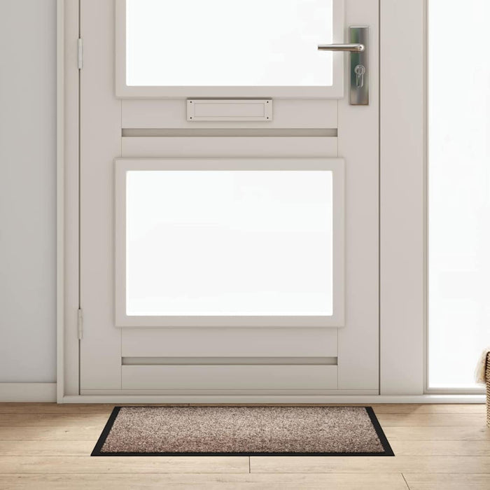 Zachte Teddy Deurmat – 60 x 40 cm – Teddy Stof Entree Mat – Antislip & Comfort - Bivakshop
