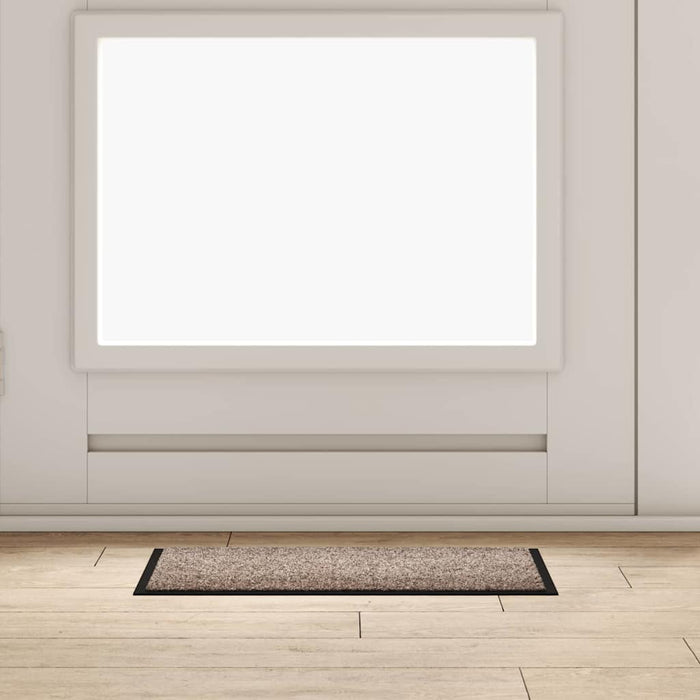 Zachte Teddy Deurmat – 60 x 40 cm – Teddy Stof Entree Mat – Antislip & Comfort - Bivakshop
