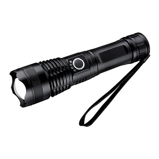 Zaklamp – Oplaadbaar – Waterdicht & Krachtig - Bivakshop