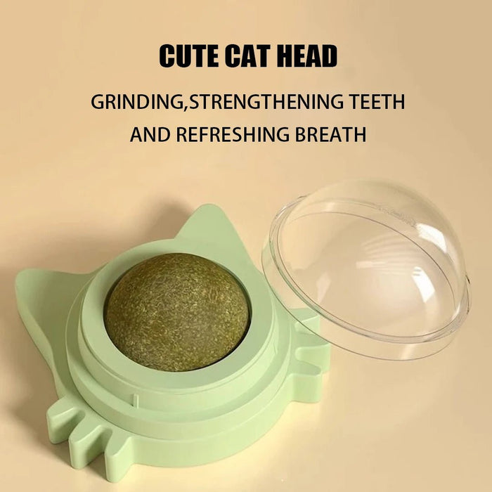 Zelfklevende kattenkruidballen - Grappig en likbaar kattenspeelgoed - Geschikt voor kleine en middelgrote katten - Bivakshop