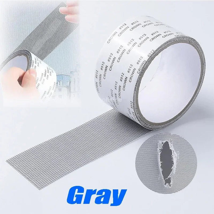 Zelfklevende reparatietape voor horren – Muggenwerend – Venster & deur fix patch - Bivakshop
