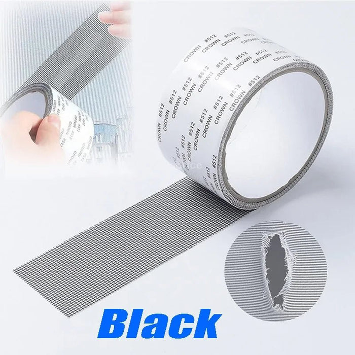 Zelfklevende reparatietape voor horren – Muggenwerend – Venster & deur fix patch - Bivakshop