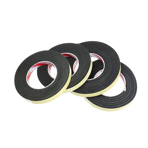 Zelfklevende schuimrubber tochtstrip – Waterdichte weerstrip voor ramen & deuren – 2m/5m/10m - Bivakshop