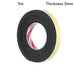 Zelfklevende schuimrubber tochtstrip – Waterdichte weerstrip voor ramen & deuren – 2m/5m/10m - Bivakshop