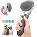 Zelfreinigende borstel voor honden & katten – Verwijdert snel en efficiënt losse haren - Bivakshop