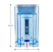 ZeroWater - Filtersysteem 7,5 Liter – Ready - Read – Groot Reservoir voor Schoon Drinkwater - Bivakshop