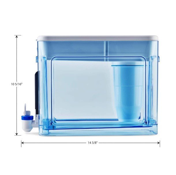 ZeroWater - Filtersysteem 7,5 Liter – Ready - Read – Groot Reservoir voor Schoon Drinkwater - Bivakshop