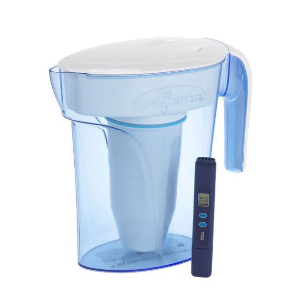 ZeroWater – Waterkan met TDS - meter – 1,4L tot 18,9L – Zuiver & Efficiënt - Bivakshop